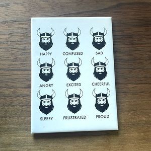 Viking with Beard | Mood Magnet